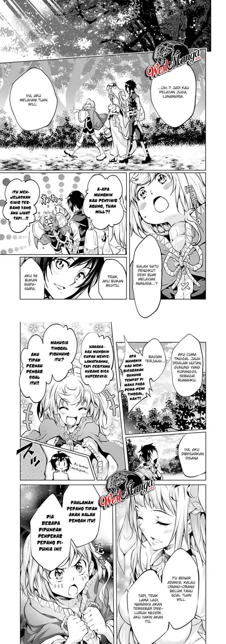 Kamigami ni Sodaterare Shimo no, Saikyou to Naru chapter 9 halaman 12