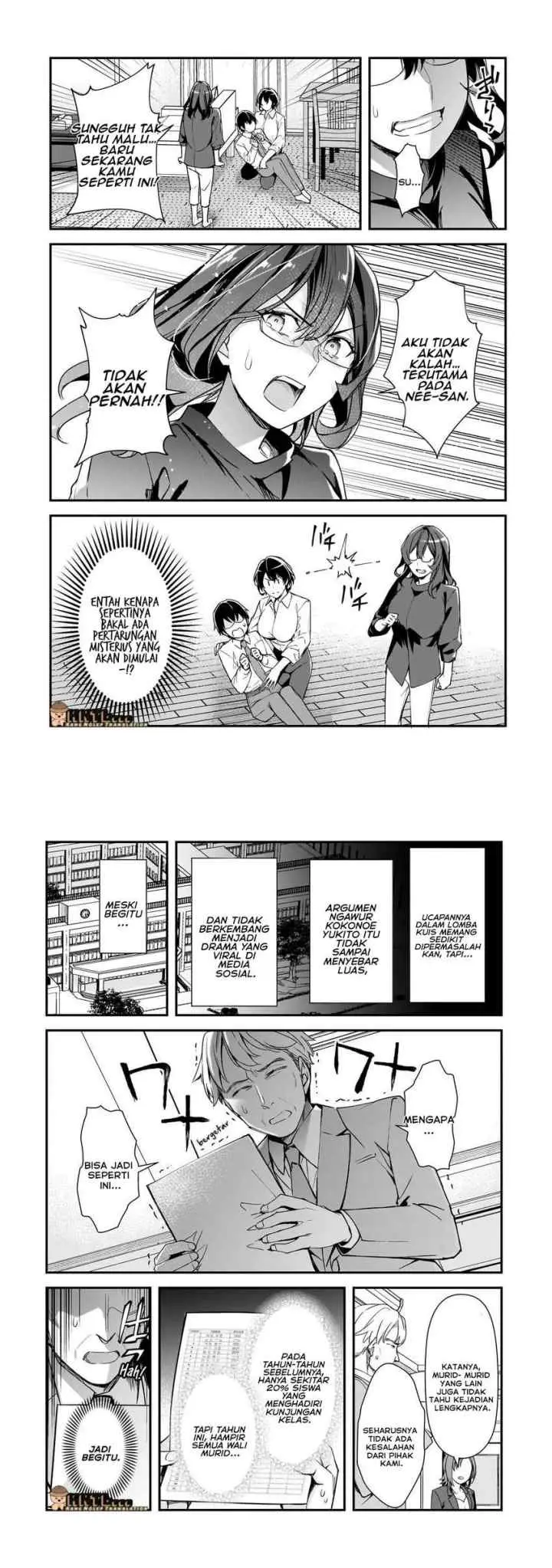 Ore ni Trauma wo Ataeta Joshi-tachi ga Chirachira Mitekuru kedo, Zannen desu ga Teokure desu chapter 23 halaman 12