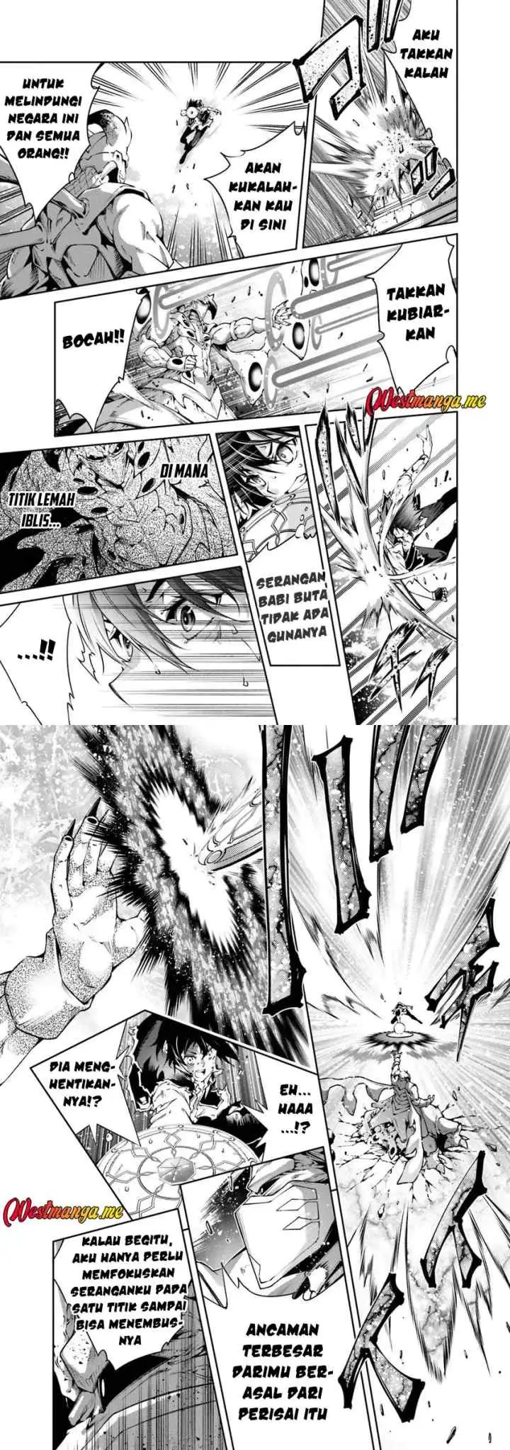 Kamigami ni Sodaterare Shimo no, Saikyou to Naru chapter 59 halaman 7
