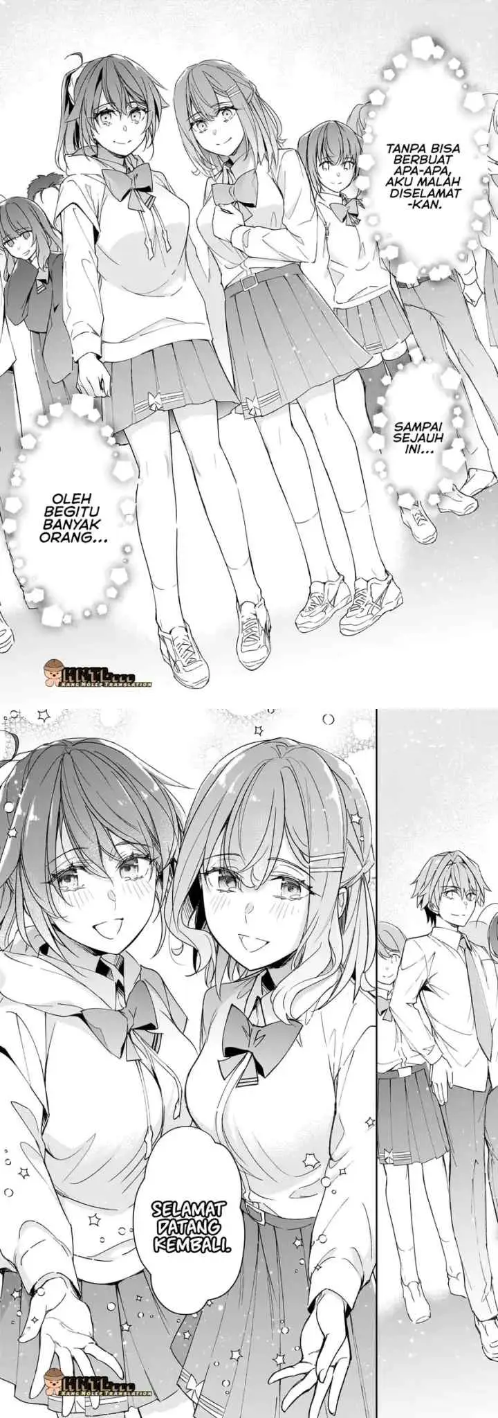 Ore ni Trauma wo Ataeta Joshi-tachi ga Chirachira Mitekuru kedo, Zannen desu ga Teokure desu chapter 28 halaman 18