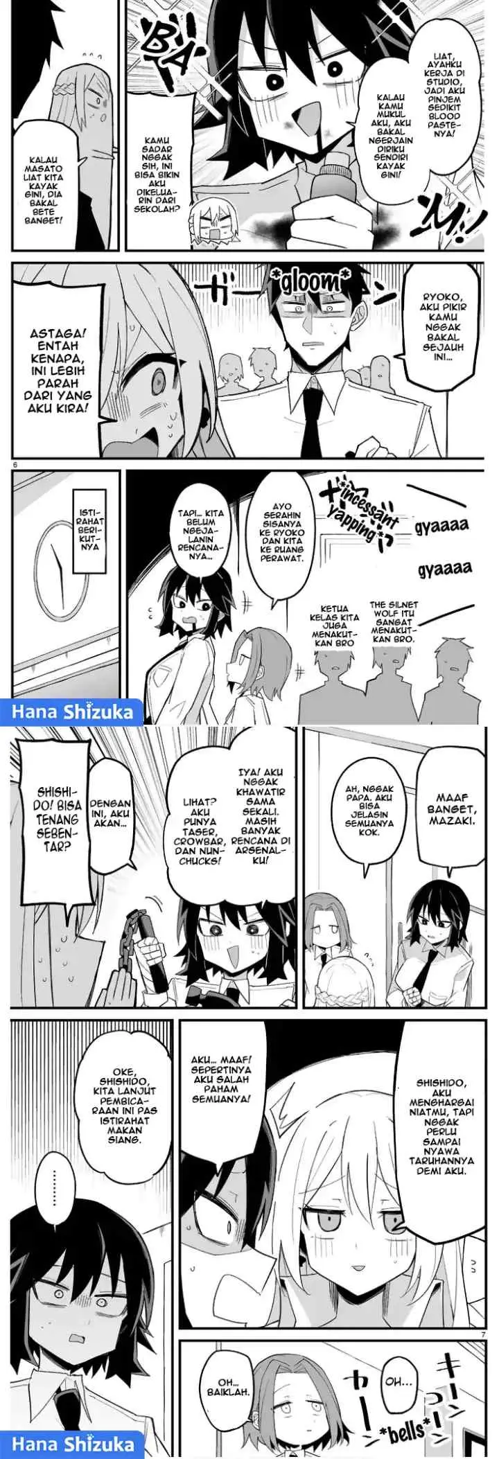 Iinchou Desu ga Furyou ni Naru Hodo Koi Shitemasu! chapter 8 halaman 4