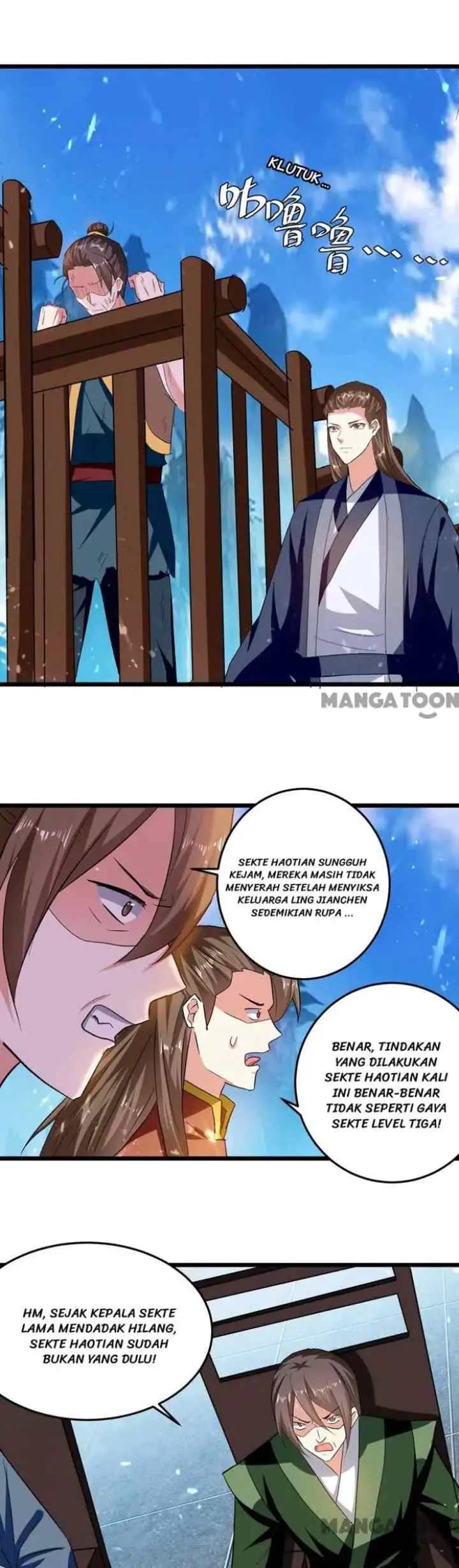 Ling Tian Shendi chapter 222 halaman 6