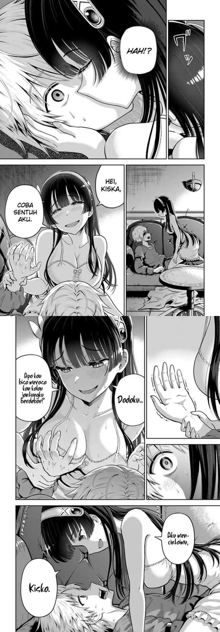 Dungeon ni Hisomu Yandere na Kanojo ni Ore wa Nando mo Korosareru chapter 5 halaman 12