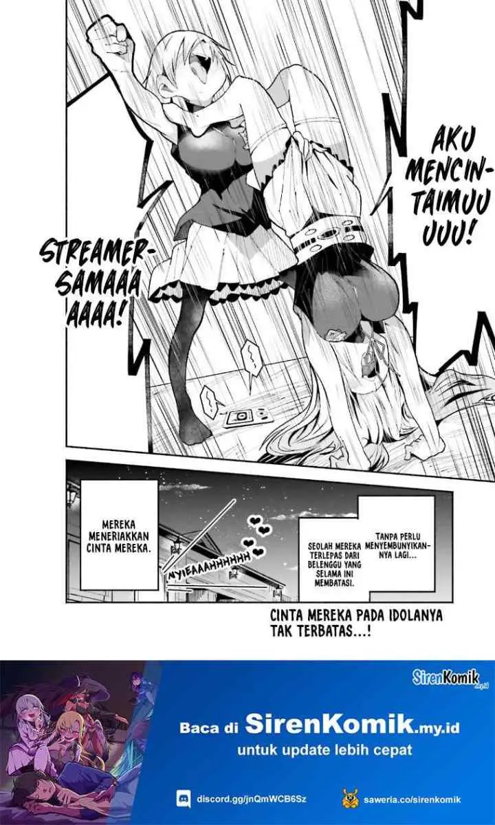 Isekai de Haishin Katsudou wo Shitara Tairyou no Yandere Shinja wo Umidashite Shimatta Ken chapter 18 halaman 17