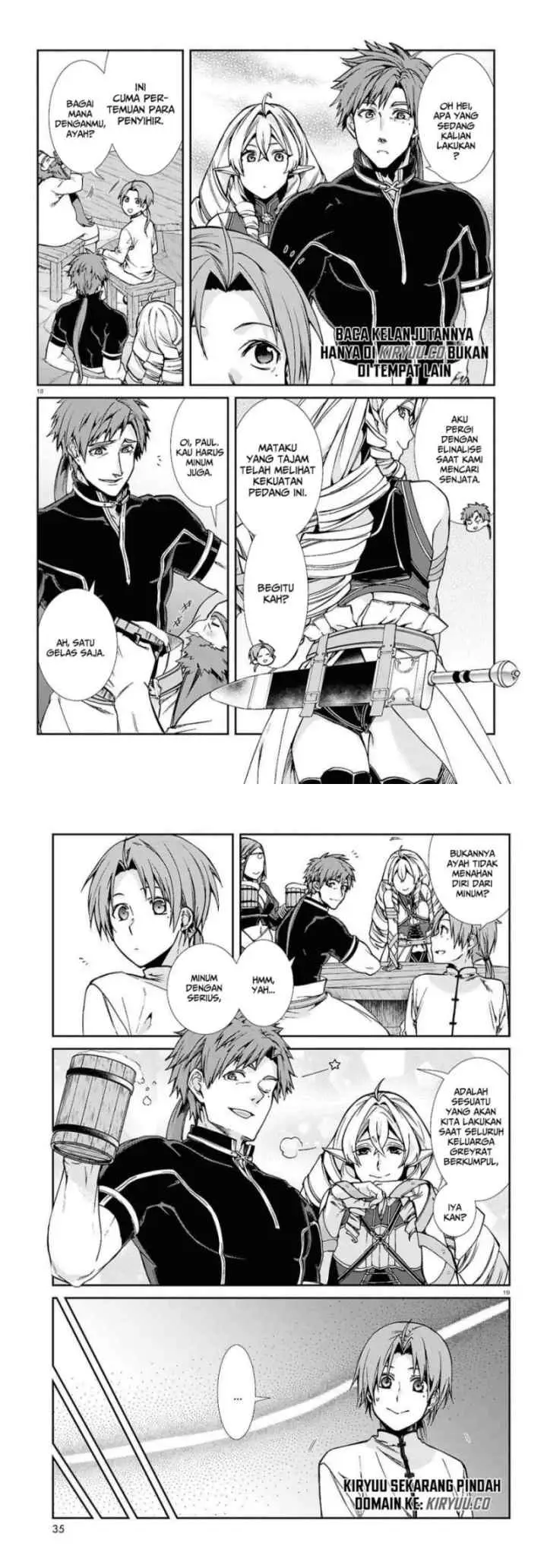 Mushoku Tensei: Isekai Ittara Honki Dasu chapter 105 halaman 10