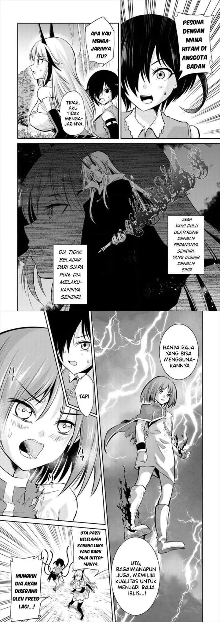 Maou no Musume-tachi yo Ma Guwa Eba Tsuyoku Narerutte Hontou Desu Ka? chapter 6 halaman 12