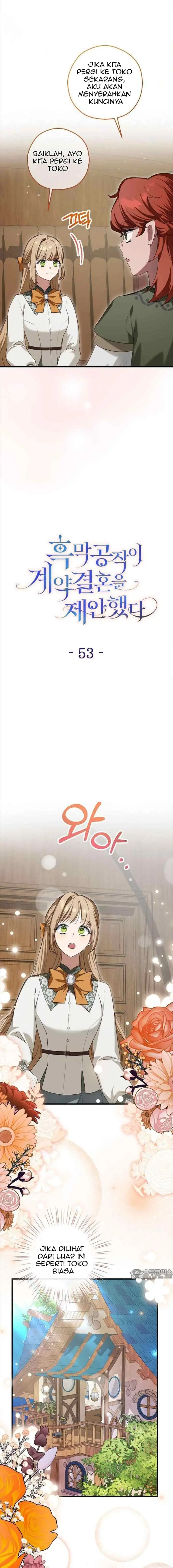 The Duke of Darkness Proposes a Contract Marriage chapter 53 halaman 4