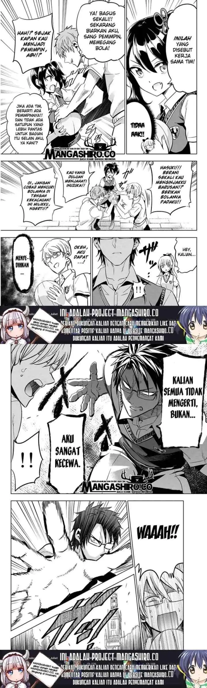 Kishuku Gakkou no Juliet chapter 95 halaman 8