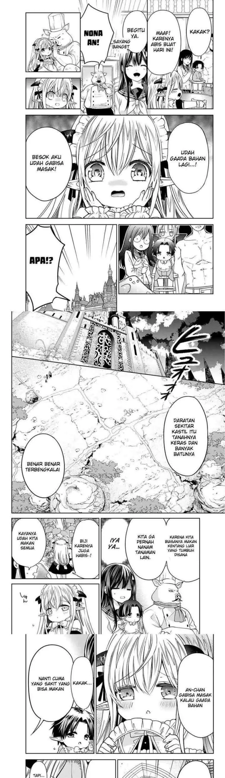 Isekai de Saikyo Mao no Kodomotachi no Mama ni Natchaimashita chapter 8.1 halaman 8