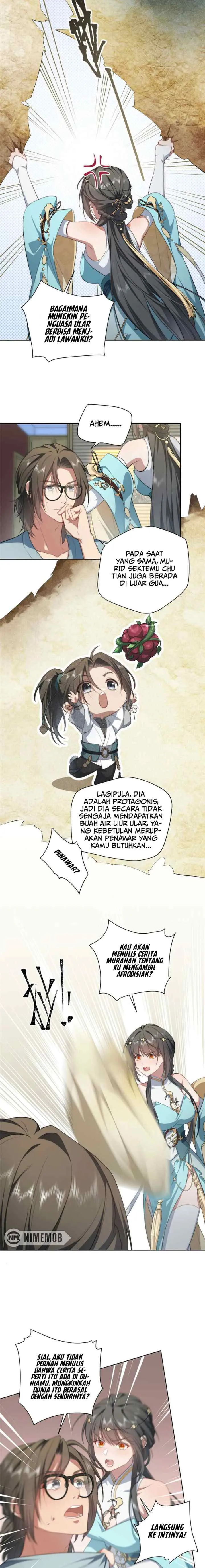 What Do You Do If the Heroine Escapes From Your Novel chapter 7 halaman 11