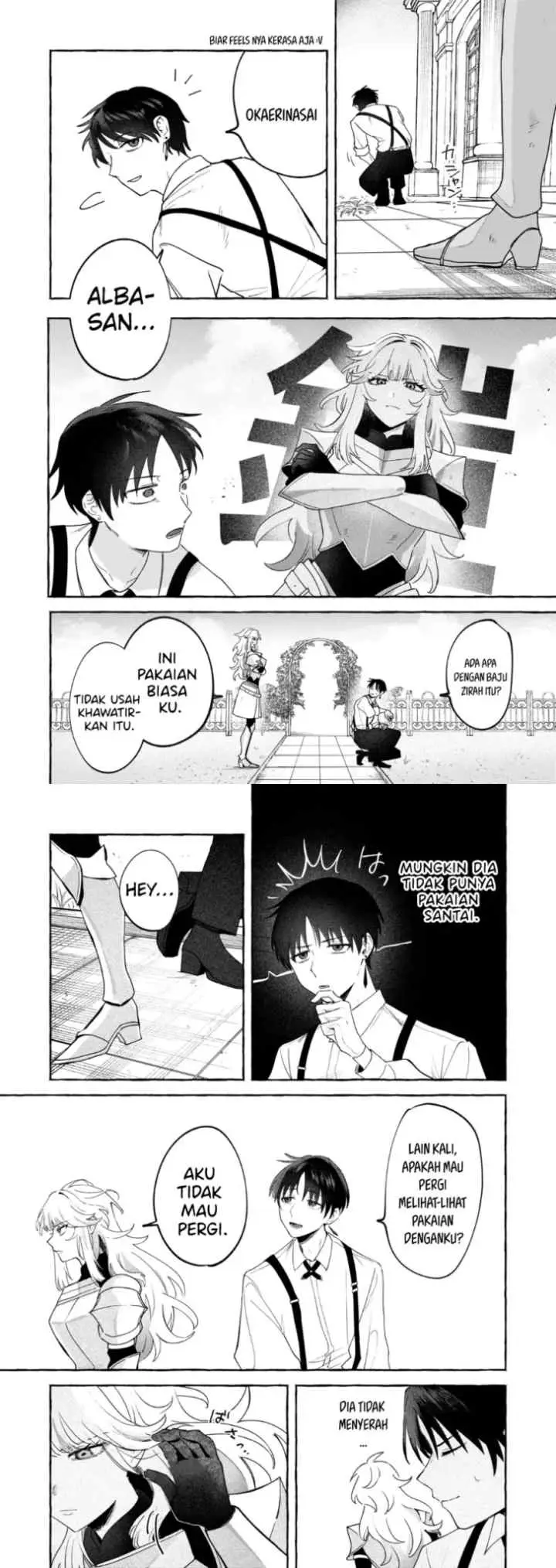 Tatakai shika Shiranai Onna Kishi o Amayakashi Tsuzuketa chapter 1 halaman 6