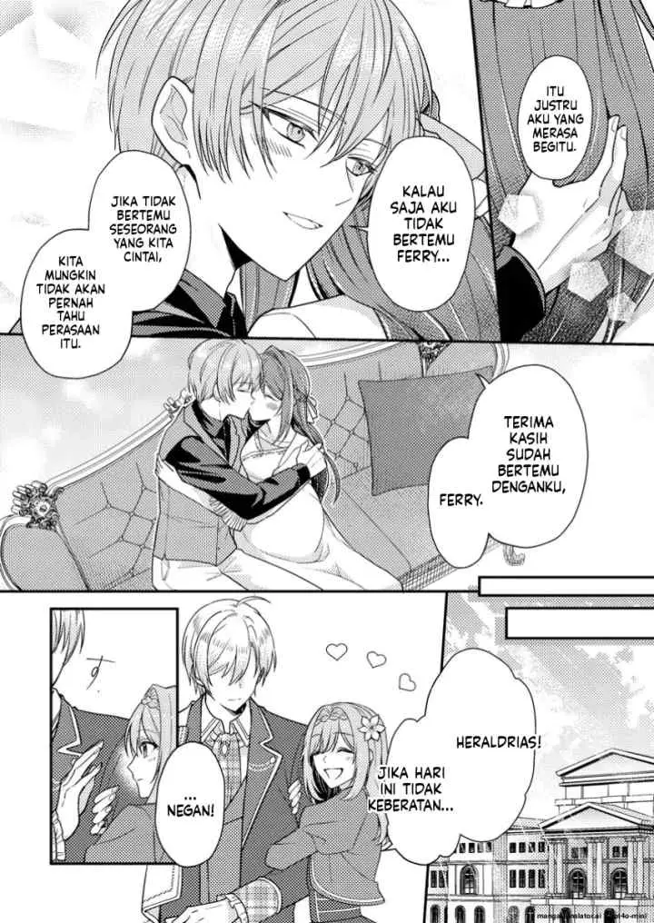 Heroine ga Kuru Mae ni Ninshin shimashita ~Tsunda Hazu no Akuyaku Reijou desuga, Douyara Chigau youdesu~ chapter 6.3 halaman 4