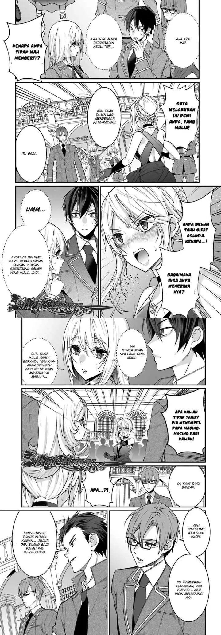 Otome Game Sekai wa Mob ni Kibishii Sekai Desu chapter 7.2 halaman 5