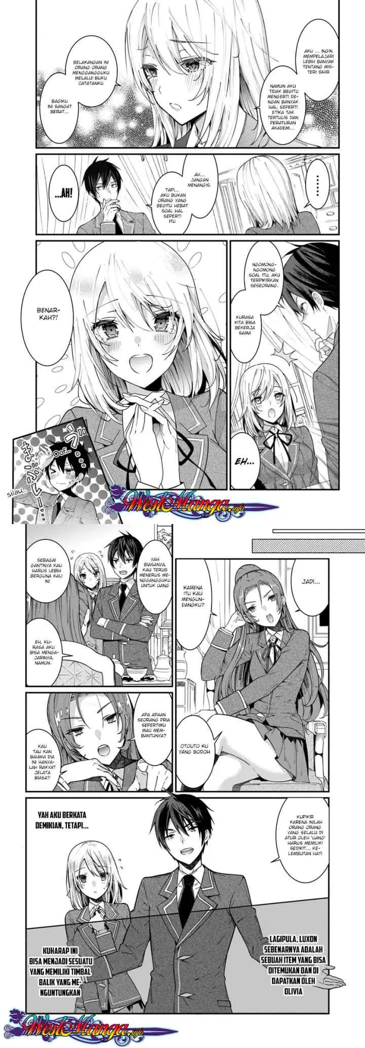 Otome Game Sekai wa Mob ni Kibishii Sekai Desu chapter 5 halaman 13
