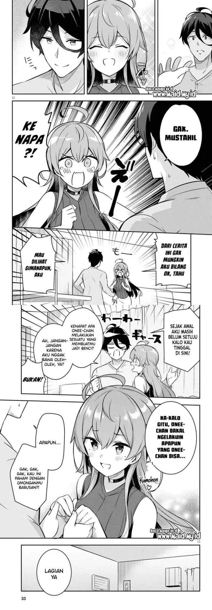 Kyuu ni Ane ga Dekimashite! chapter 1 halaman 9