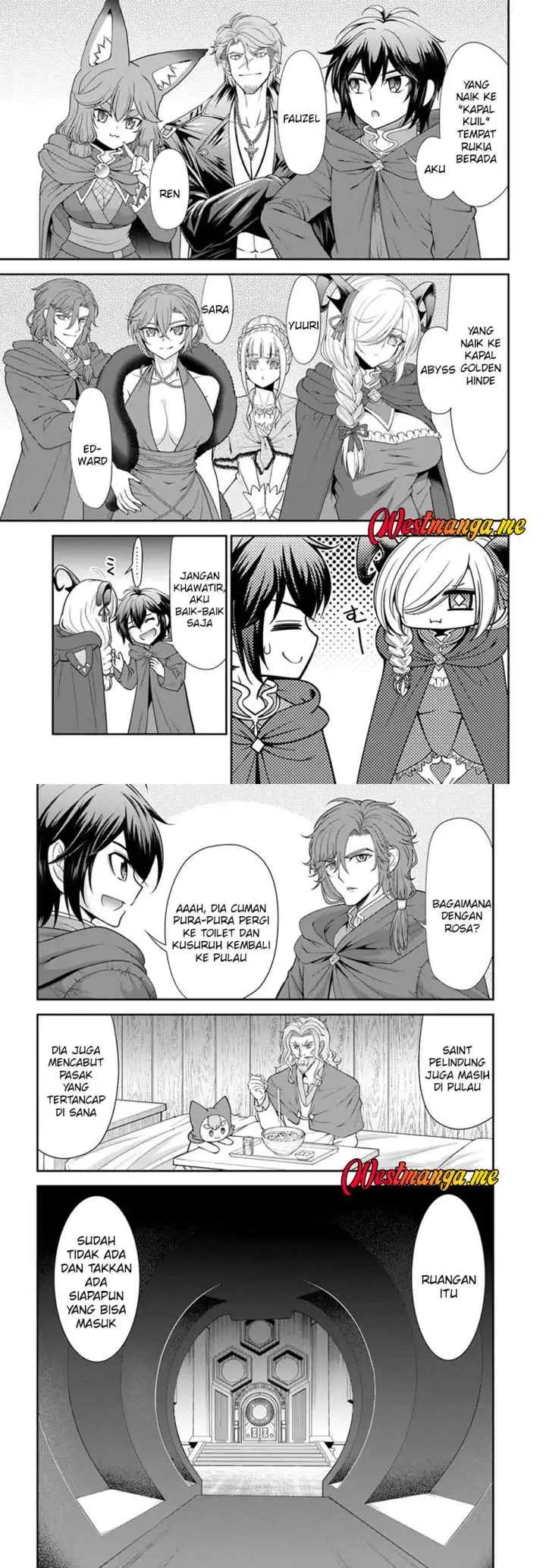 Tenohira Kaitaku Mura de Isekai Kenkokuki: Fueteku Yome-tachi to Nonbiri Mujintou Life chapter 63 halaman 7