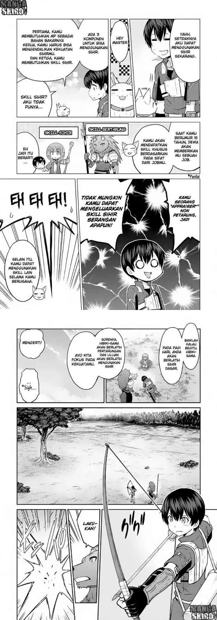 Saikyou no Shokugyou wa Yuusha demo Kenja demo naku Kanteishi (Kari) rashii desu yo? chapter 9 halaman 7