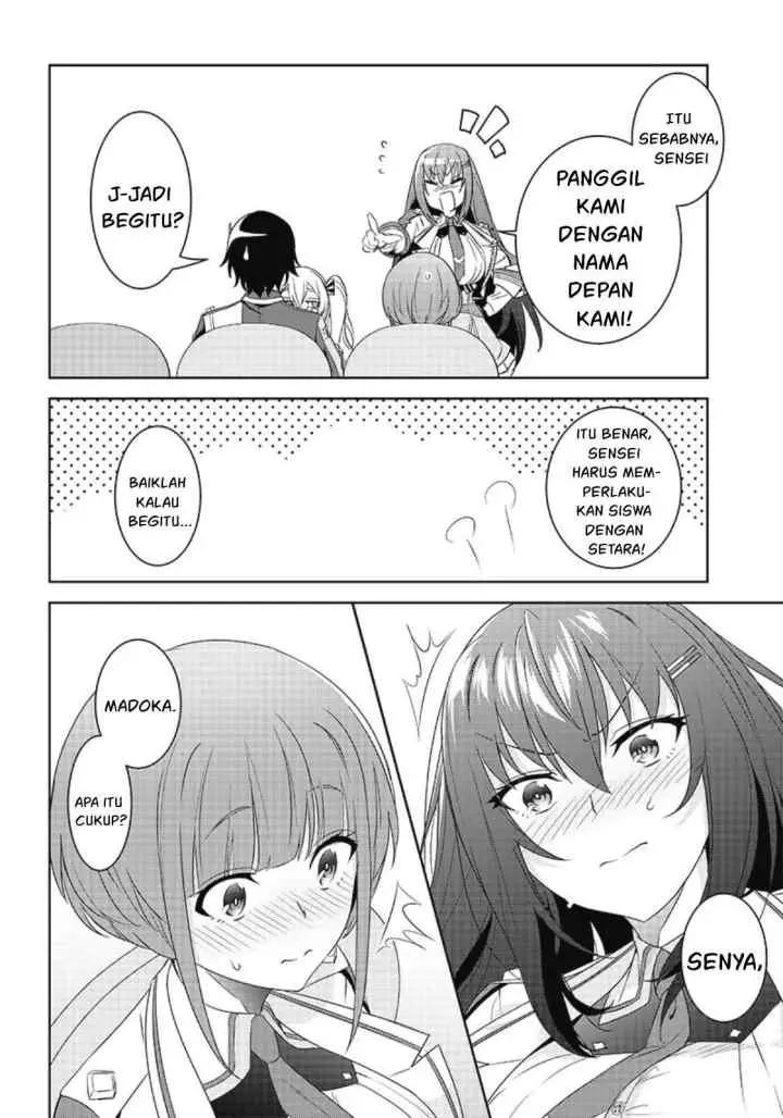 Matei Kyoushi to Juuzoku Shoujo no Haitoku Keiyaku chapter 3.2 halaman 12