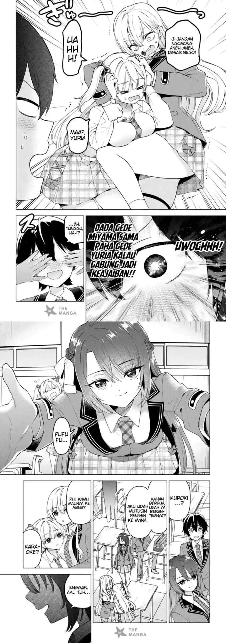 Inkyaa no ore ga sekigae de S-kyuu bishoujo ni kakomaretara himitsu no kankei ga hajimatta chapter 9 halaman 14