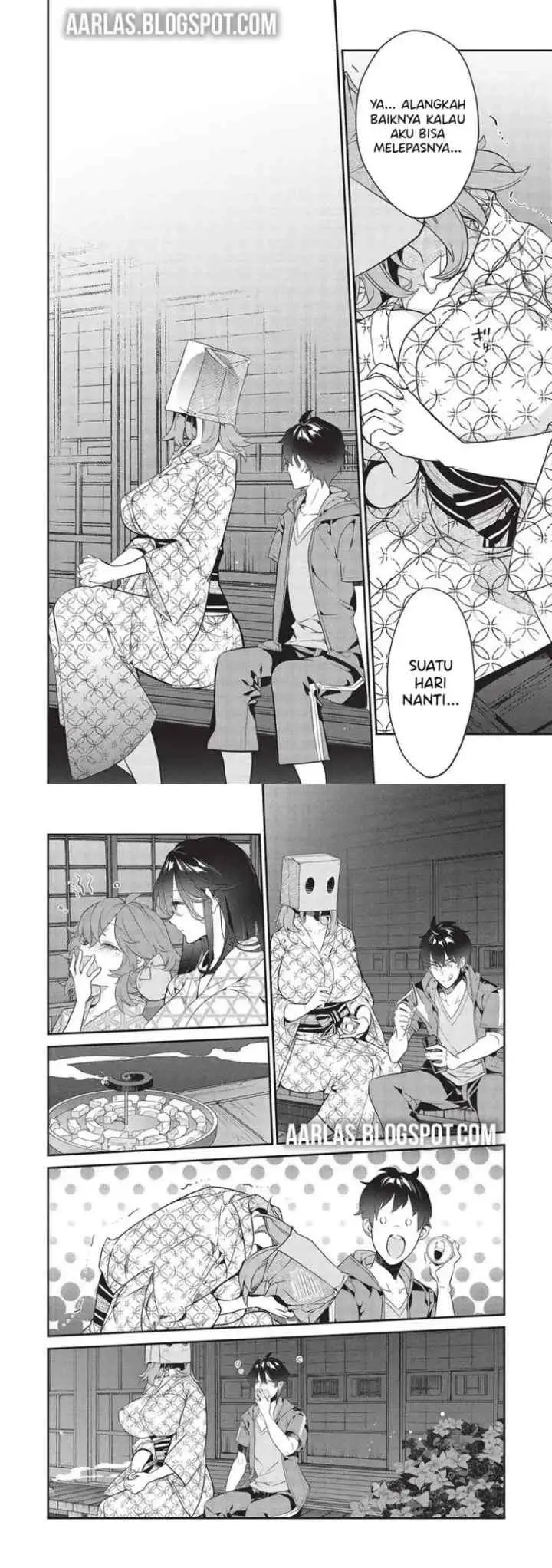 Kamiyama-san no Kami Bukuro no Naka ni wa chapter 17 halaman 9
