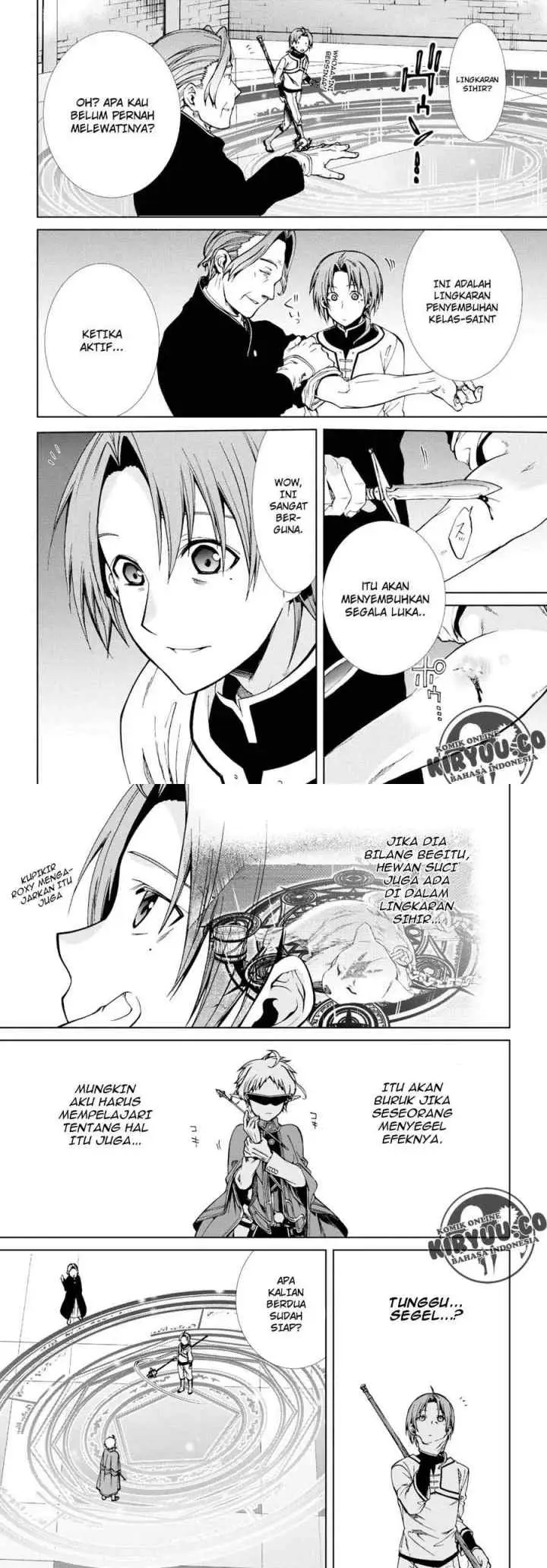 Mushoku Tensei: Isekai Ittara Honki Dasu chapter 54 halaman 9
