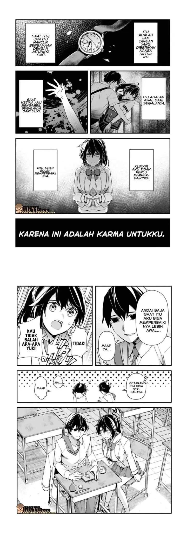 Ore ni Trauma wo Ataeta Joshi-tachi ga Chirachira Mitekuru kedo, Zannen desu ga Teokure desu chapter 16 halaman 13