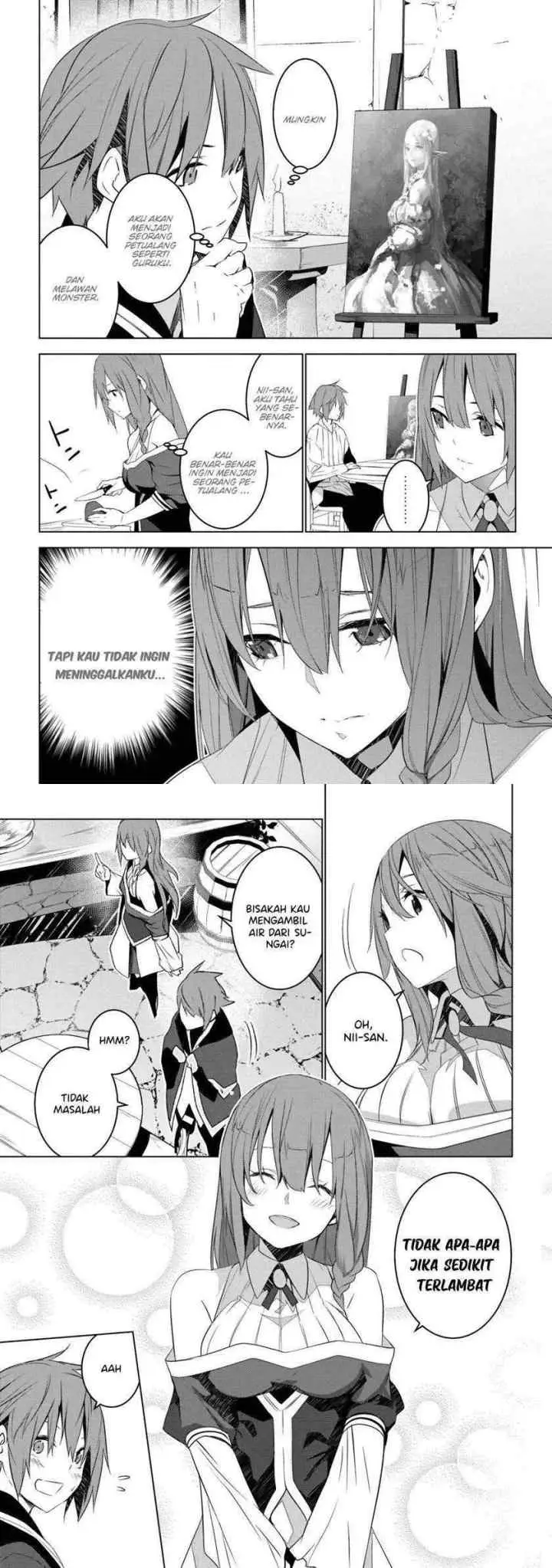 Kuro Elf ni Kawareta Ore no Danjon Seikatsu ~Sanshoku Furo To Jigoku-tsuki~ chapter 1 halaman 5