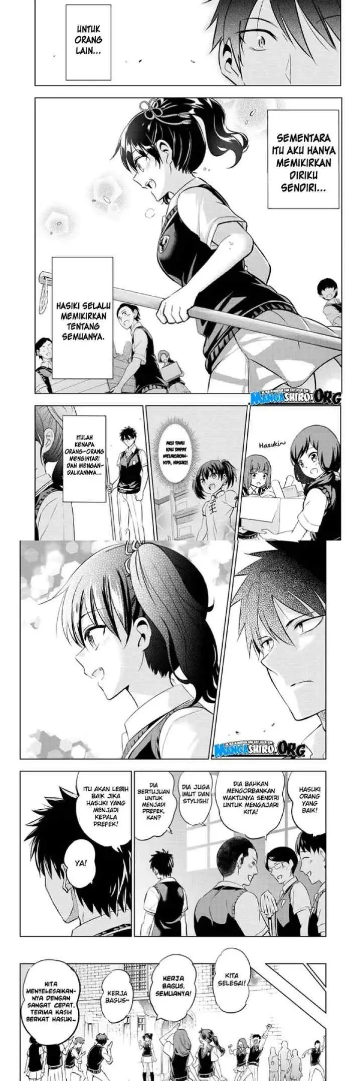 Kishuku Gakkou no Juliet chapter 63 halaman 8