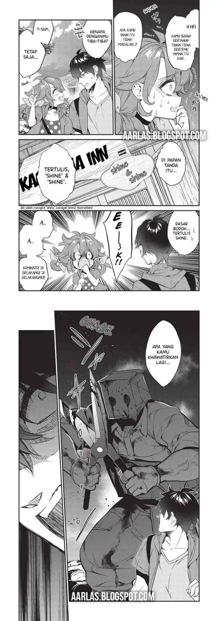 Kamiyama-san no Kami Bukuro no Naka ni wa chapter 16 halaman 4