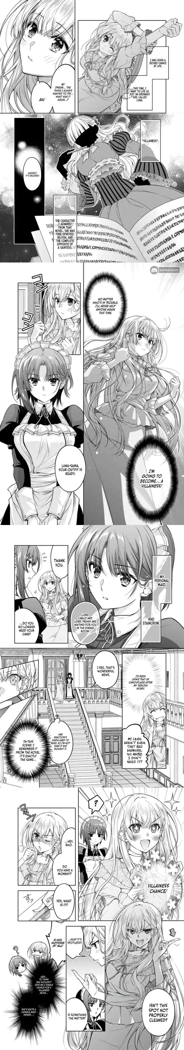 Danzai Sareta Tensei Seijo wa, Akuyaku Reijou no Michi wo Iku! chapter 1 halaman 5