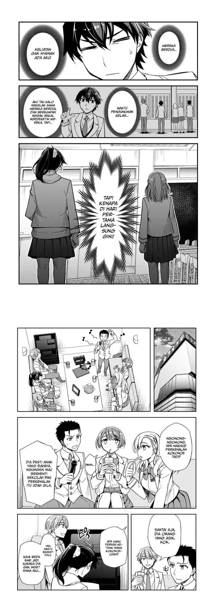 Ore ni Trauma wo Ataeta Joshi-tachi ga Chirachira Mitekuru kedo, Zannen desu ga Teokure desu chapter 1 halaman 10