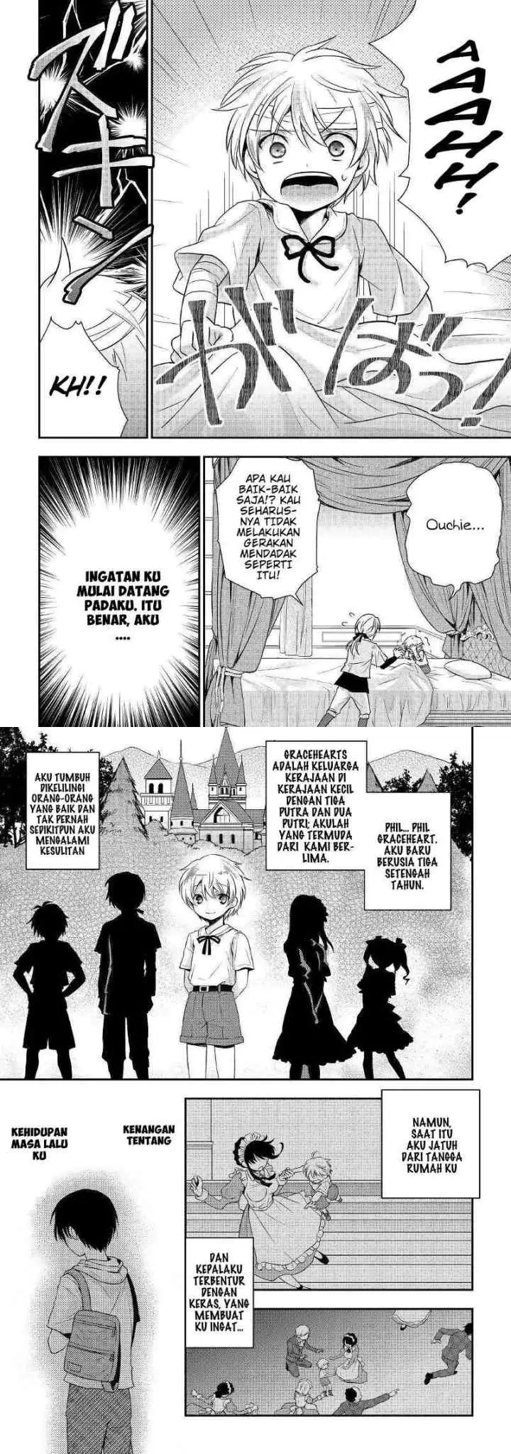 Tensei Ouji wa Daraketai chapter 1 halaman 4