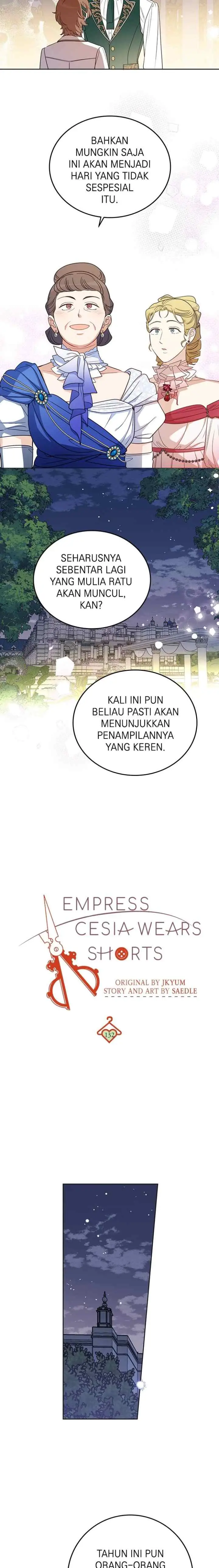 Queen Cecia's Shorts chapter 132 halaman 6
