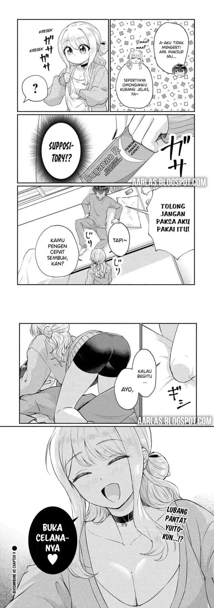 Douyara Ore wa Imadoki Gal na Toshiue Osananajimi kara Gekiomo Kanjou wo Mukerareteiru Rashii chapter 8 halaman 12