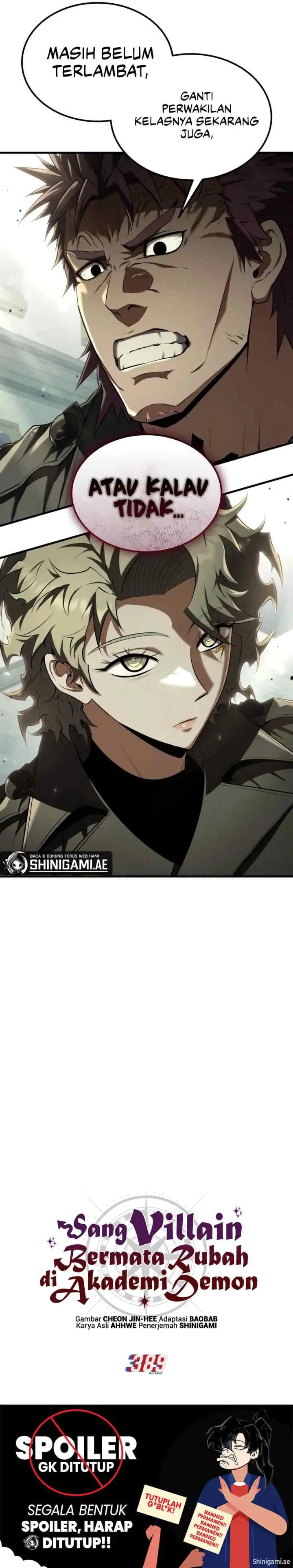 The Narrow-Eyed Villain of the Demon Academy chapter 23 halaman 15