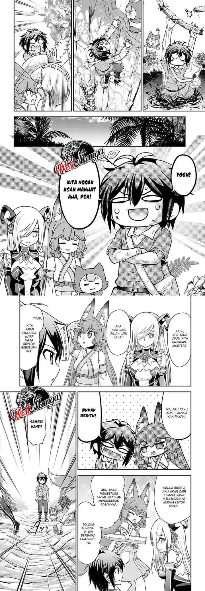 Tenohira Kaitaku Mura de Isekai Kenkokuki: Fueteku Yome-tachi to Nonbiri Mujintou Life chapter 25 halaman 6