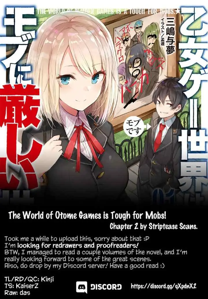 Otome Game Sekai wa Mob ni Kibishii Sekai Desu chapter 2 halaman 11