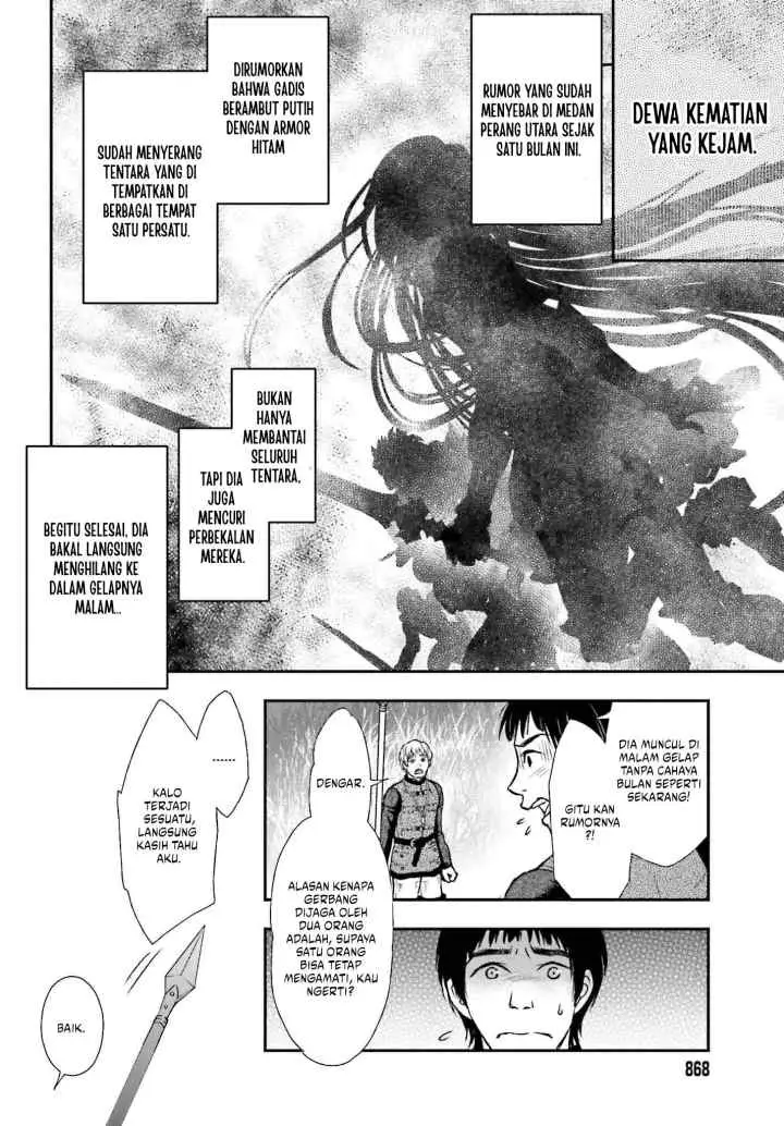 Shinigami ni Sodaterareta Shoujo wa Shikkoku no Tsurugi wo Mune ni Idaku chapter 33 halaman 11