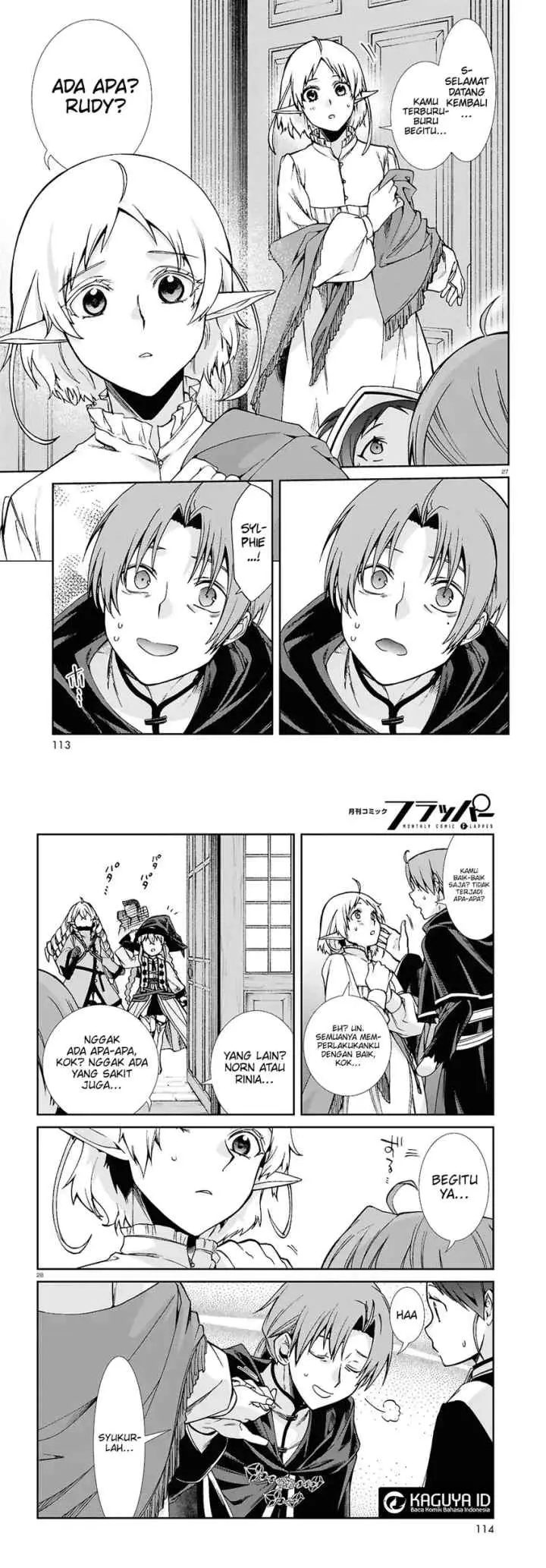 Mushoku Tensei: Isekai Ittara Honki Dasu chapter 115 halaman 14