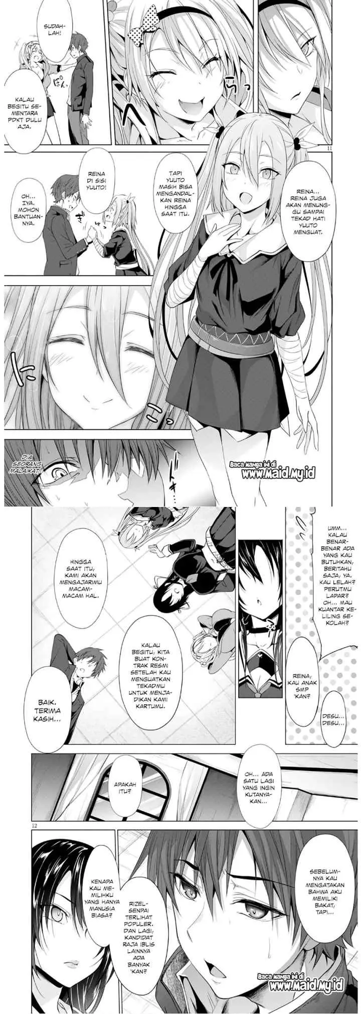 Maou Gakuen no Hangyakusha chapter 3 halaman 8