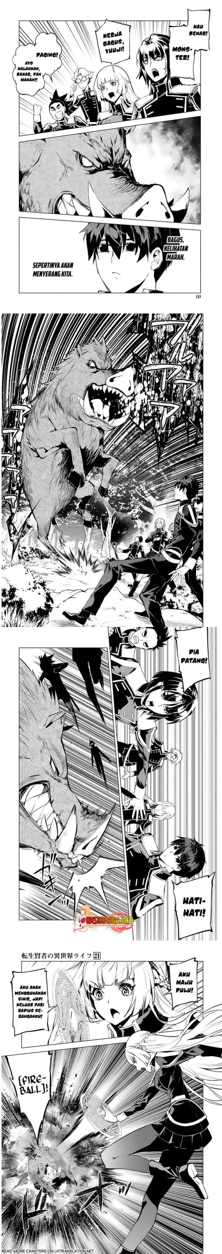 Tensei Kenja no Isekai Raifu ~Daini no Shokugyo wo Ete Sekai Saikyou ni Narimashita chapter 61 halaman 11