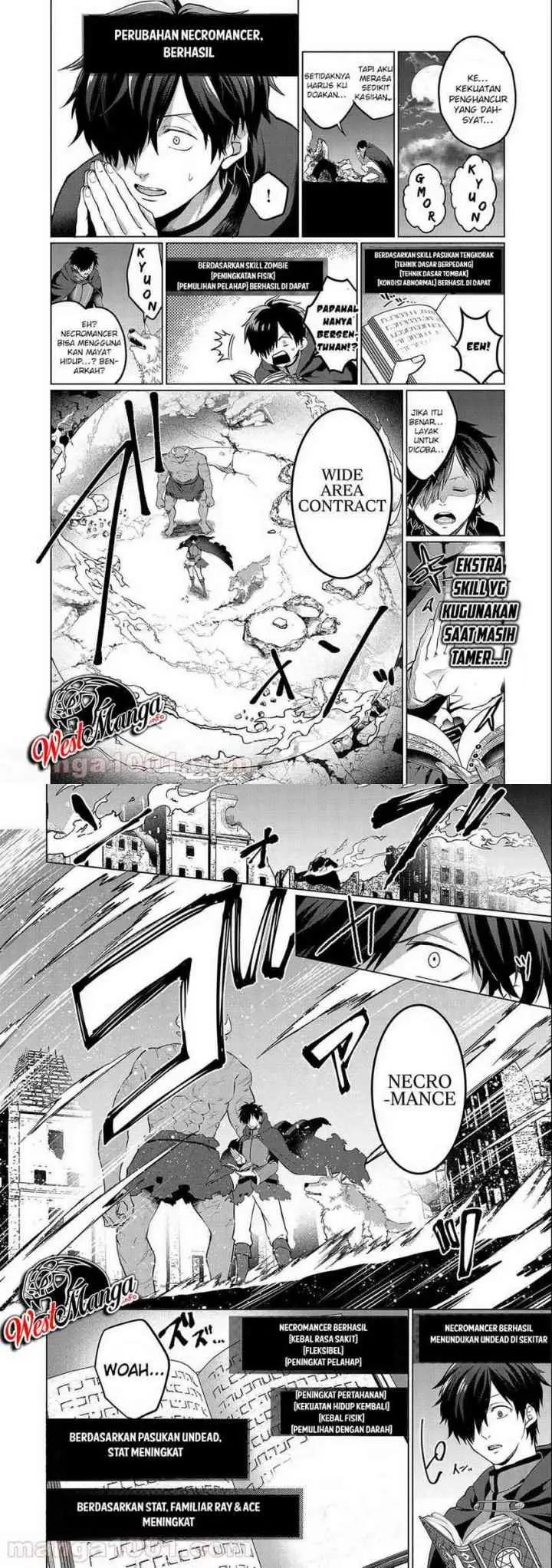 Tsuihou Sareta Onimotsu Tamer, Sekai Yuiitsu No Necromancer Ni Kakusei Suru: Ariamaru Sono Chikara D chapter 1.1 halaman 6