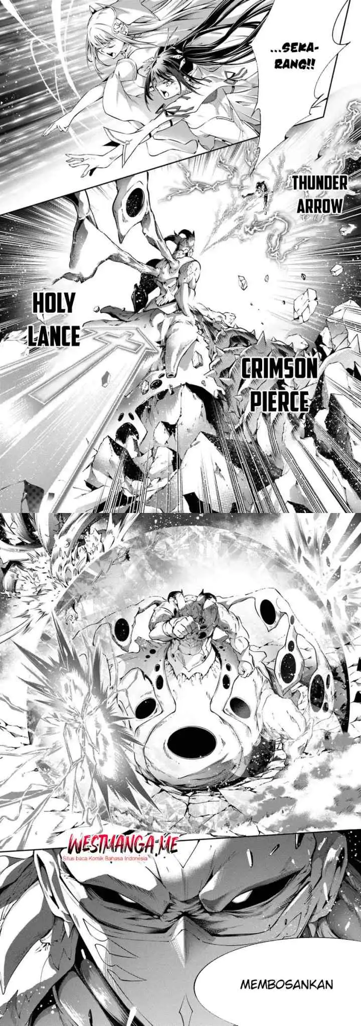 Kamigami ni Sodaterare Shimo no, Saikyou to Naru chapter 57 halaman 7