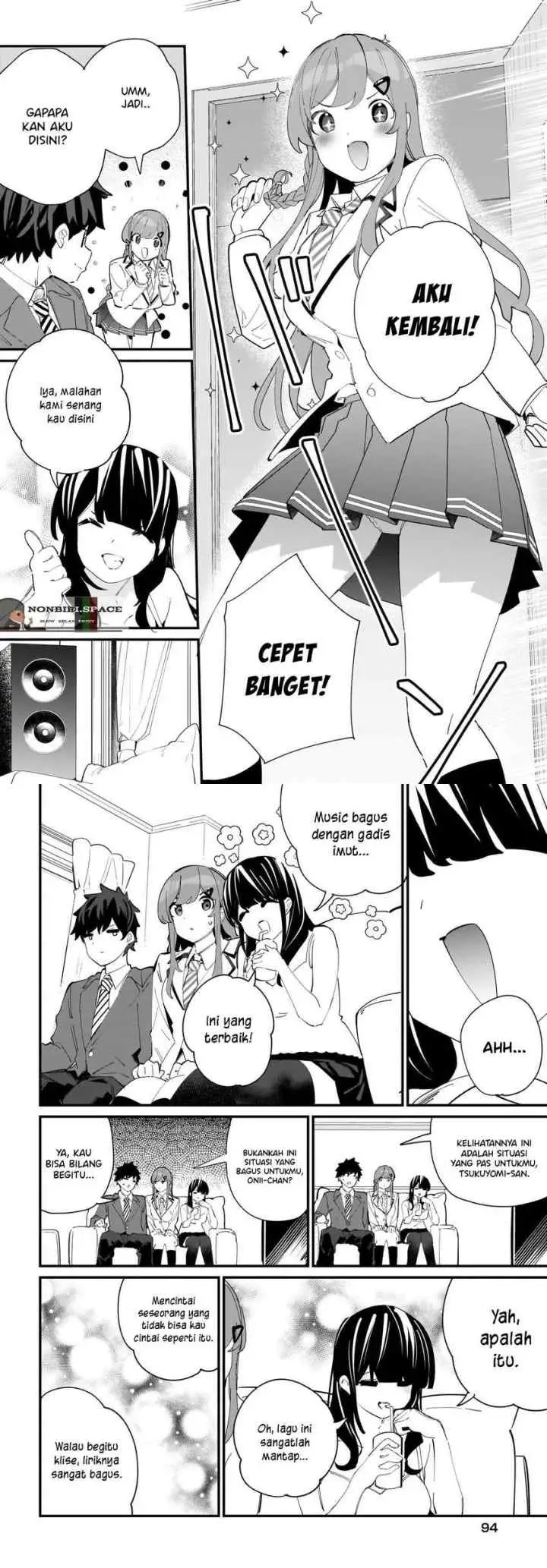Imouto wa Kanojo ni Deki Nai no ni chapter 3 halaman 8