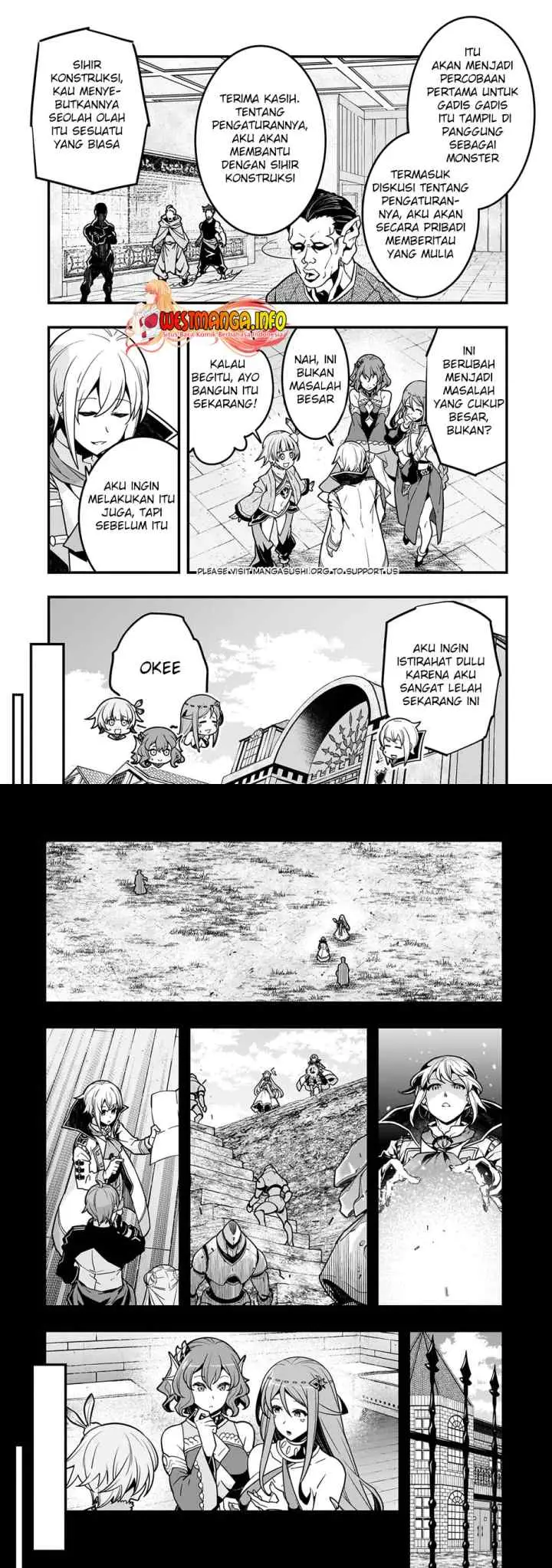 Kyoukai Meikyuu to Ikai no Majutsushi chapter 61 halaman 4