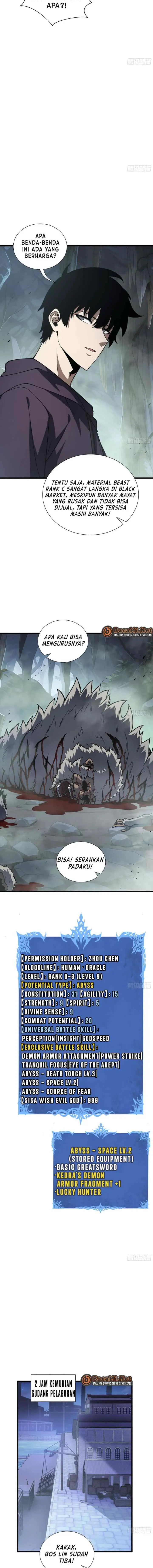 I Owe A Billion Dollars And I am Forced to Become A Worker For An Evil God chapter 32 halaman 13