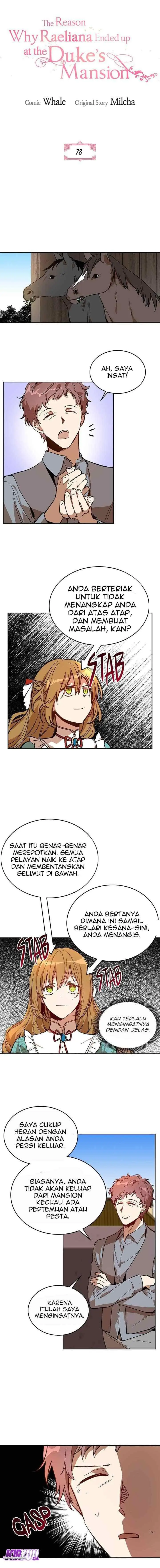 The Reason Why Raeliana Ended up at the Duke's Mansion chapter 78 halaman 4