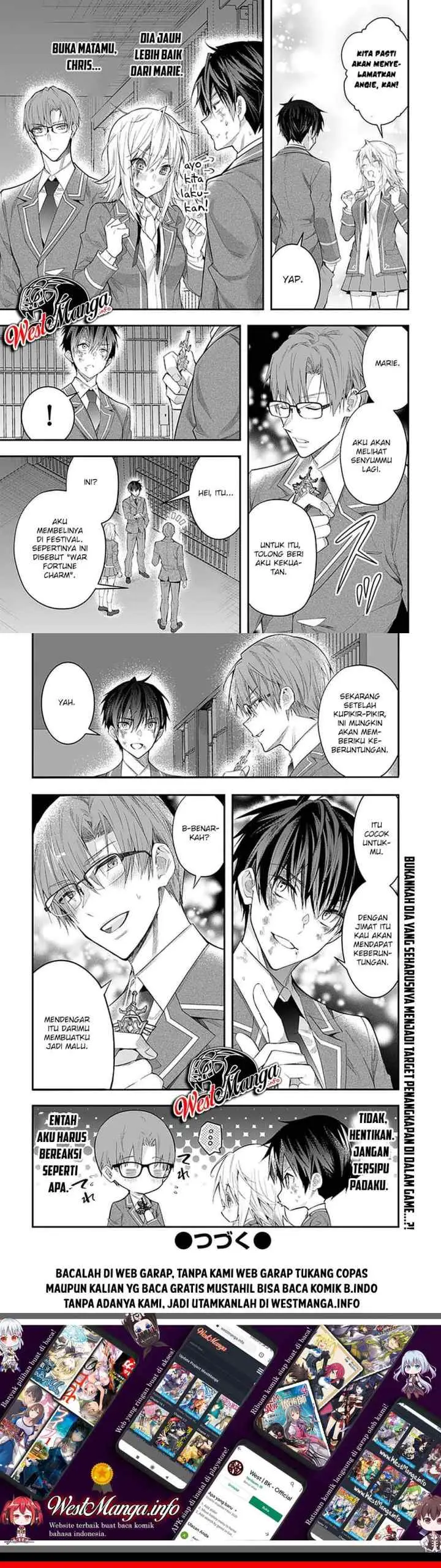 Otome Game Sekai wa Mob ni Kibishii Sekai Desu chapter 28 halaman 16