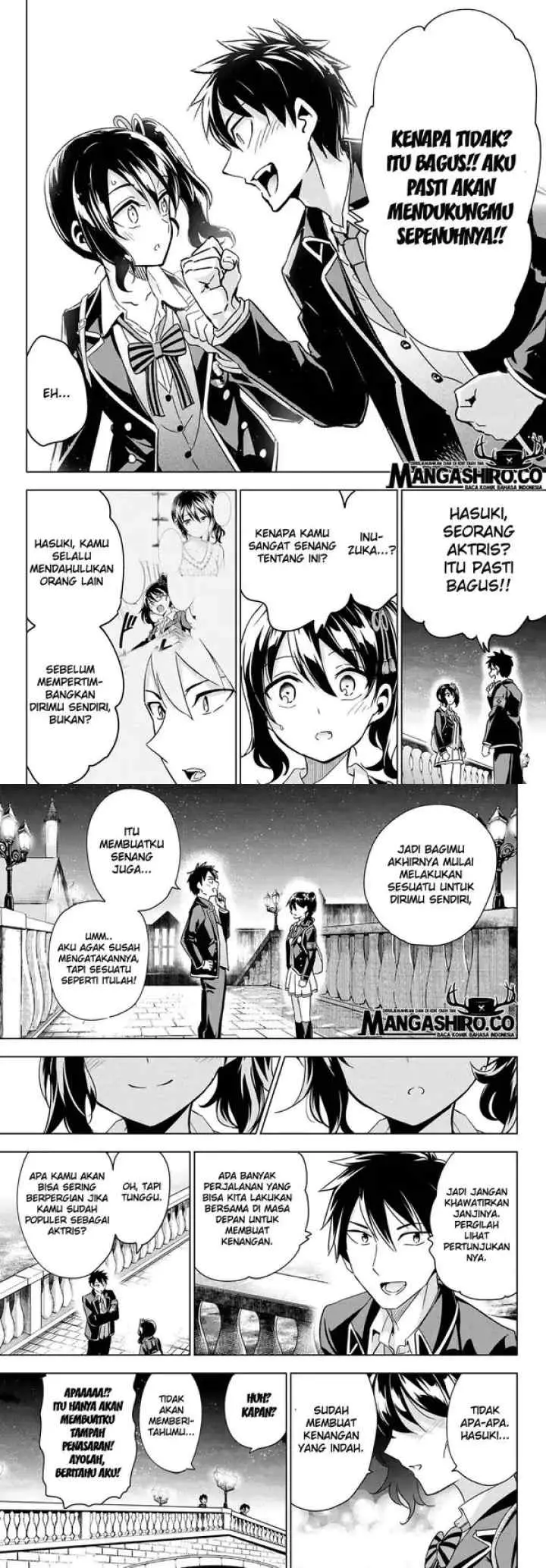 Kishuku Gakkou no Juliet chapter 104 halaman 10