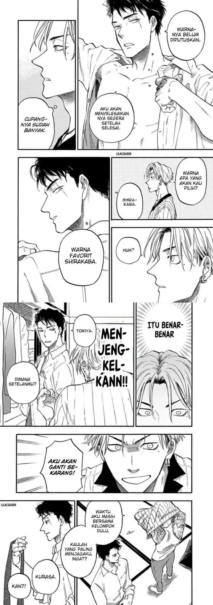 Hakujin to Kurobotan chapter 7 halaman 14